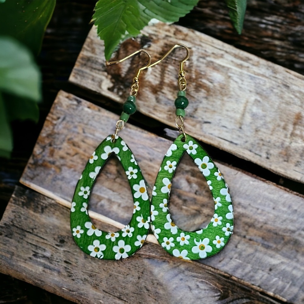 Daisy earrings